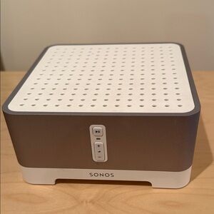 Sonos Speaker in White and Gray